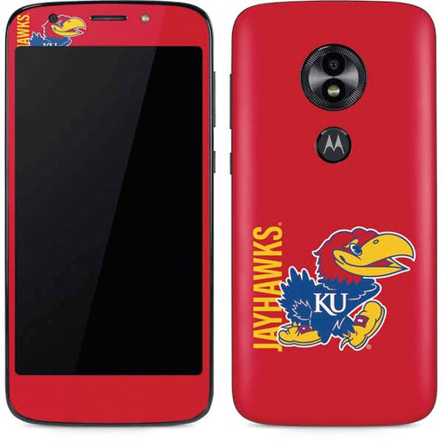 University of Kansas Jayhawks KU Moto E5 Play Skin